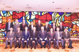 ロシア連邦議会下院議員団一行と